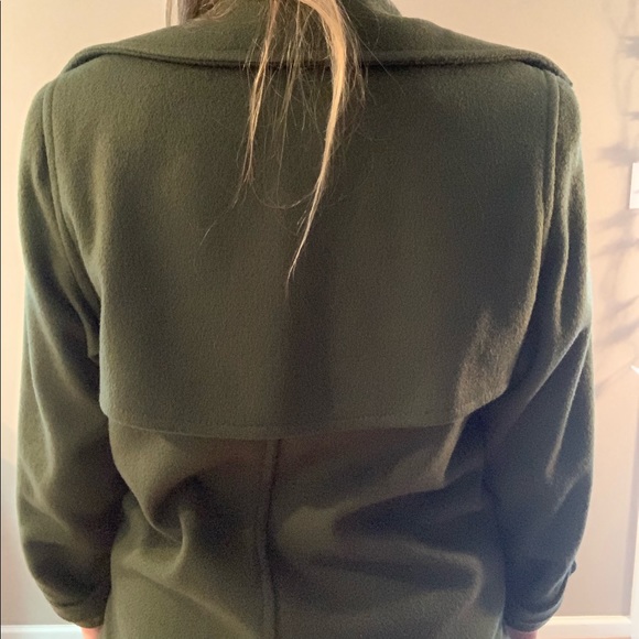 Vintage 80s Beau Brem Wool Trench Coat - Picture 6 of 8